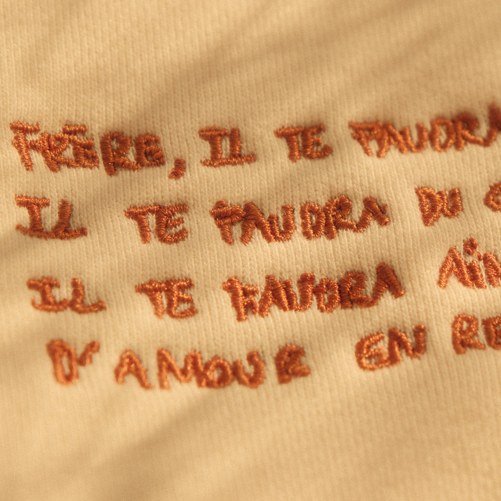 Il te faudra du temps Hoodie